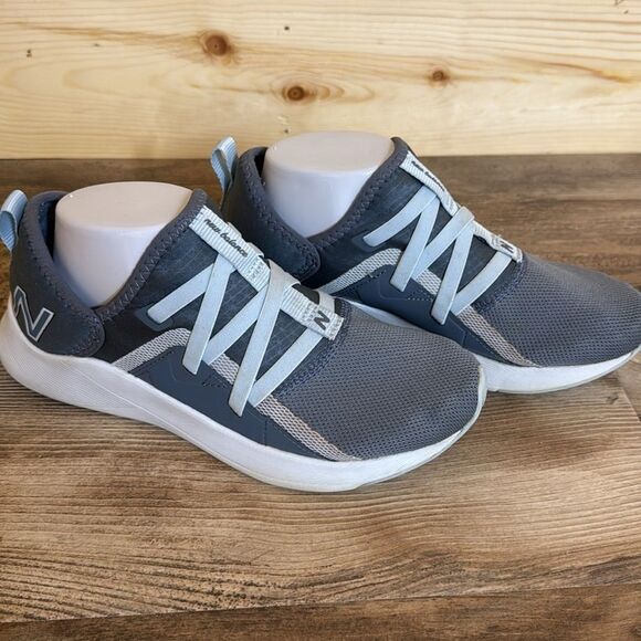 New Balance Sneakers Womens 7.5 Beaya Ocean Gray Dynasoft Athletic Tennis Shoes - Picture 4 of 9